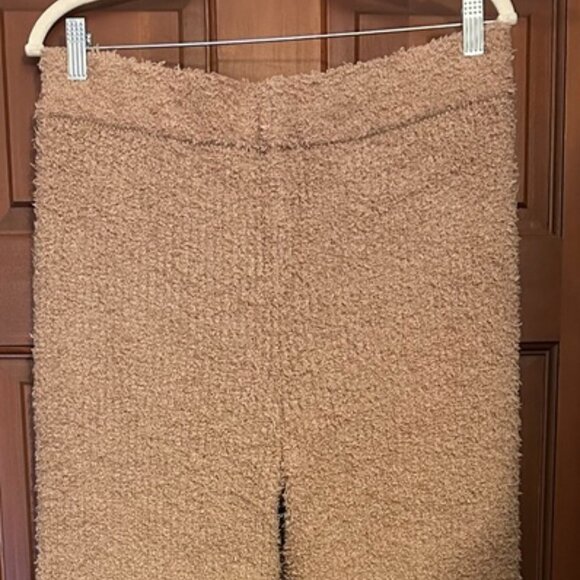 NWT Aerie Wide Leg Fuzzy Lounge Pants size- LARGE - Picture 3 of 4